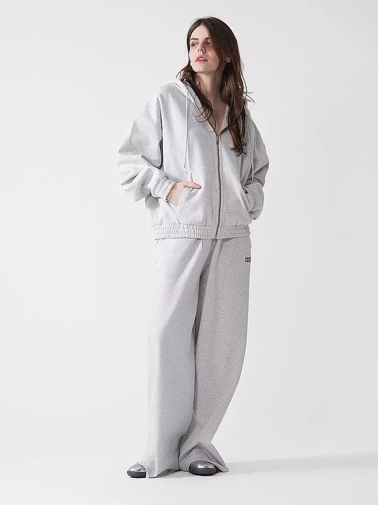KARO KAUER | Sudadera con cremallera | Gris