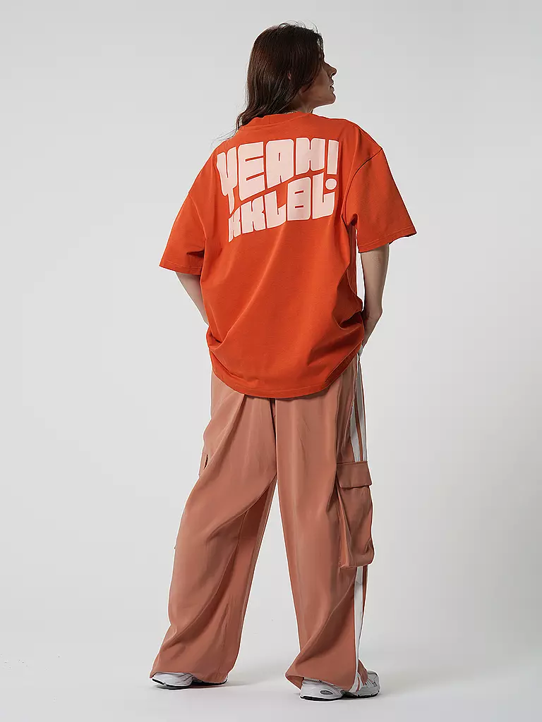 KARO KAUER | T-Shirt YEAH | Naranja