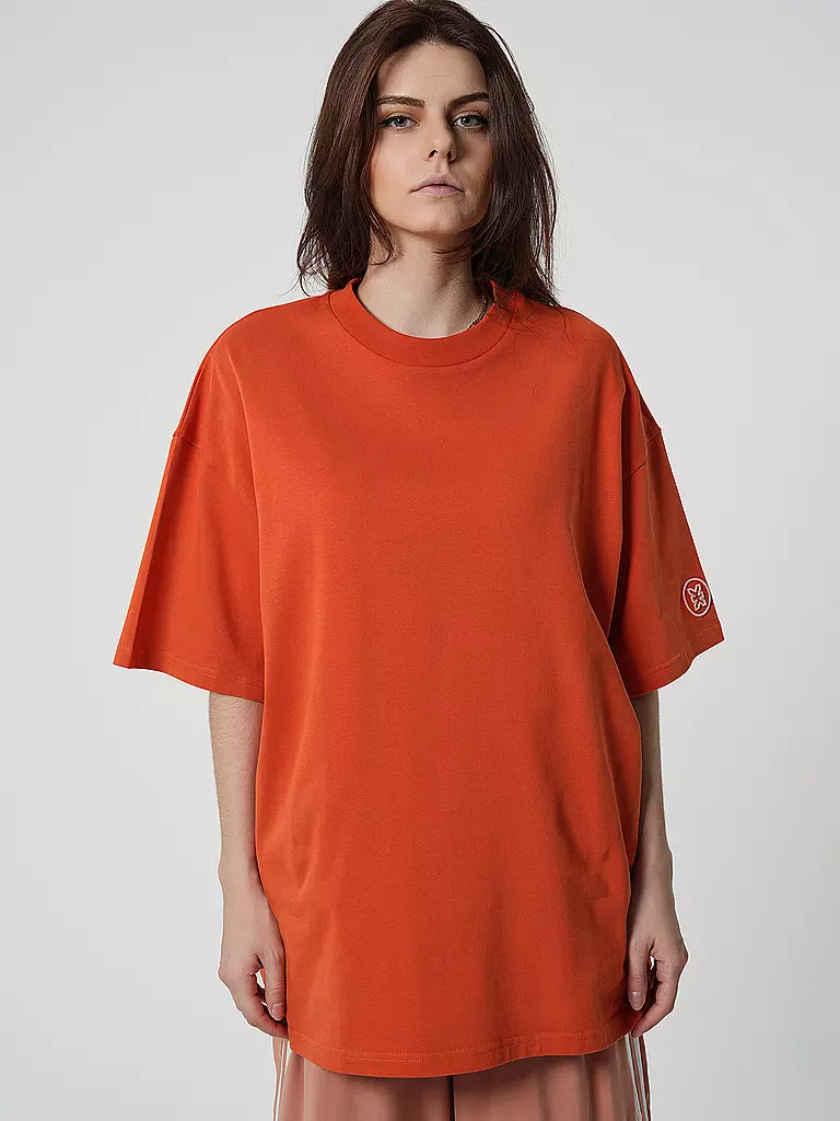 KARO KAUER | T-Shirt YEAH | Naranja
