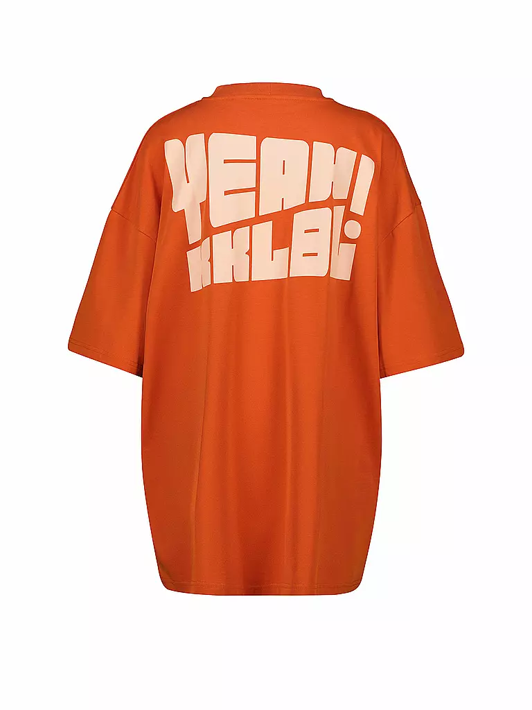 KARO KAUER | T-Shirt YEAH | Naranja