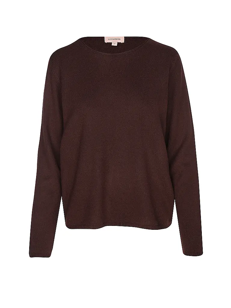 KATESTORM | Jersey de cachemira | Rojo oscuro