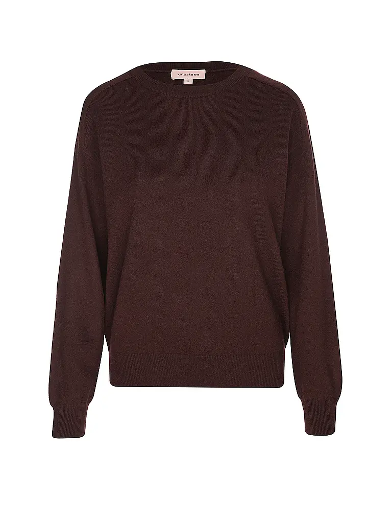 KATESTORM | Jersey de cachemira | Rojo oscuro
