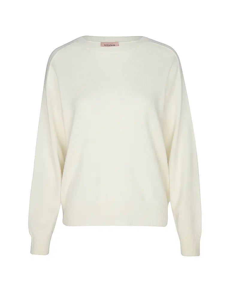 KATESTORM | Jersey de cachemira | Blanco