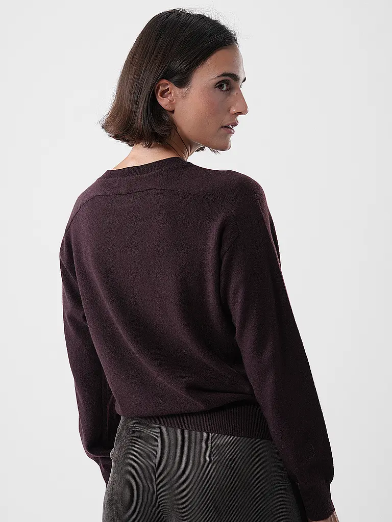 KATESTORM | Jersey de cachemira | Rojo oscuro