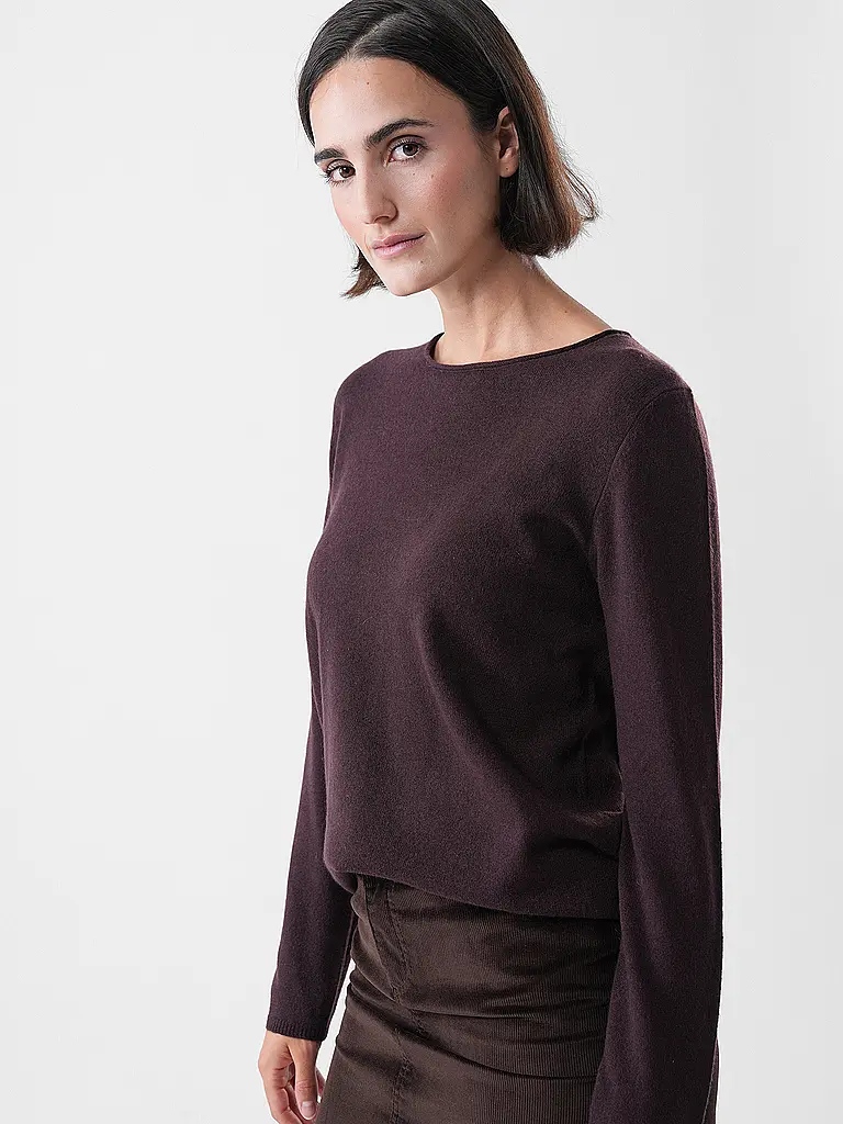 KATESTORM | Jersey de cachemira | Rojo oscuro