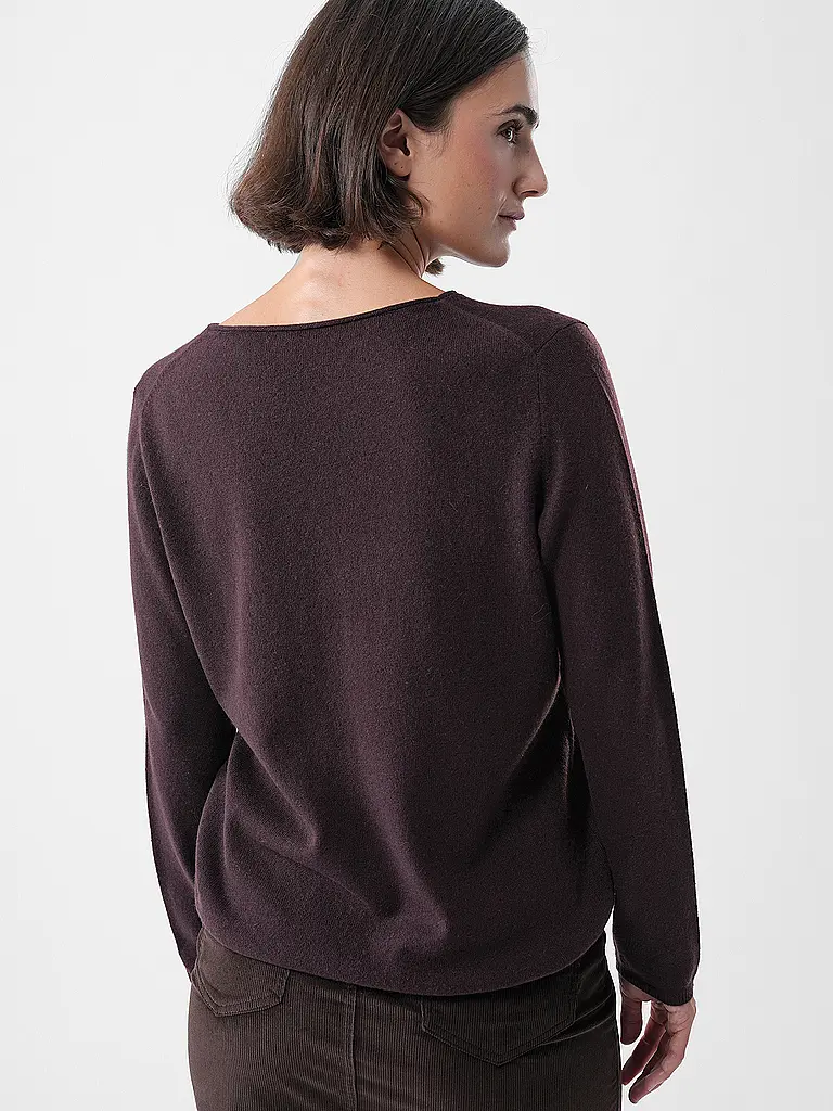 KATESTORM | Jersey de cachemira | Rojo oscuro