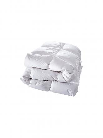 KAUFFMANN | Edredón de plumón "Superior" 200x200cm (930g Cálido)