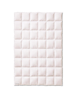 KAUFFMANN | Edredón de plumón COMFORT 140x200cm 480g medio Blanco