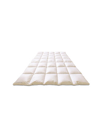 KAUFFMANN | Edredón de casetes de plumón 140x200cm COMFOFT Blanco