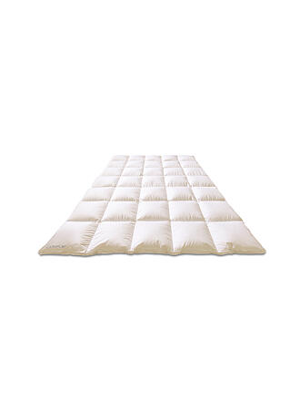 KAUFFMANN | Edredón de plumón 140x220cm COMFORT Cálido Blanco