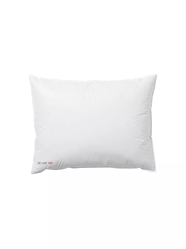 KAUFFMANN | Almohada "De Luxe 100" 60x80cm (550g Extra suave) | Blanco