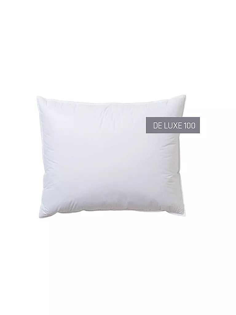 KAUFFMANN | Almohada "De Luxe 100" 70x90cm (550g Extra suave) | Blanco
