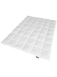 KAUFFMANN | Edredón de plumón con casetes "Superior" 140x220cm (530g Medio) | Blanco