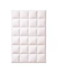 KAUFFMANN | Edredón de plumón con casetes ELEGANCE 700 140 x 200 cm | Blanco