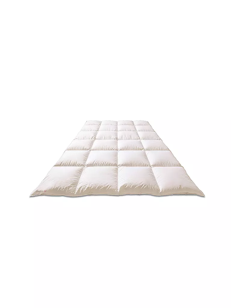 KAUFFMANN | Edredón de plumón con casetes ELEGANCE 700 140 x 200 cm | 