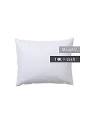 KAUFFMANN | Trio-Kissen "De Luxe 3C" 70x90cm (900g/2x100g) | Blanco