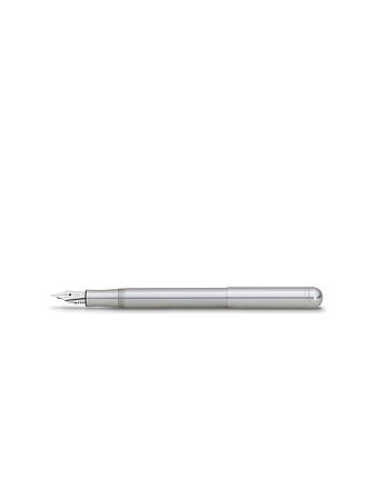 KAWECO | Pluma estilográfica Liliput 0,7 mm Medium Silver