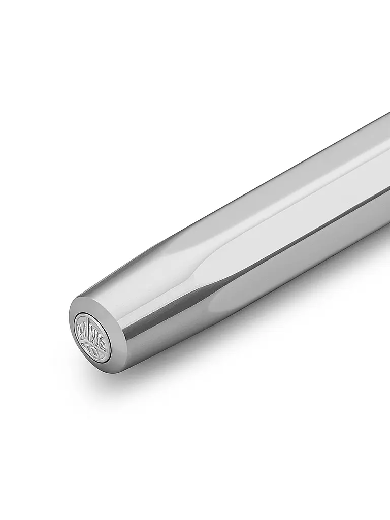 KAWECO | Pluma estilográfica AL SPORT Raw B 1,1MM | Plata