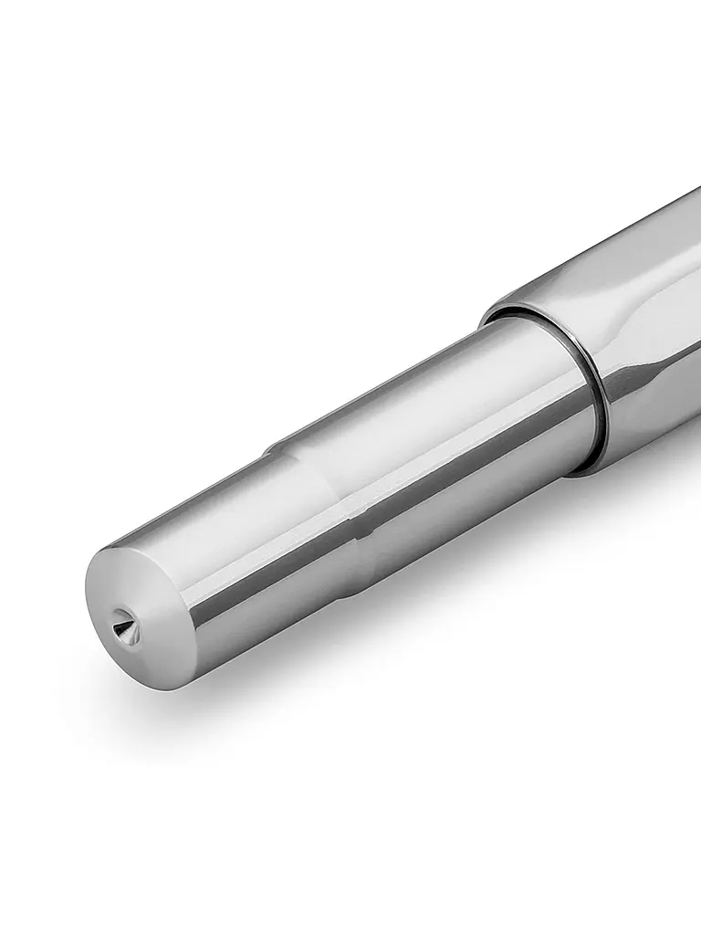KAWECO | Pluma estilográfica AL SPORT Raw B 1,1MM | Plata