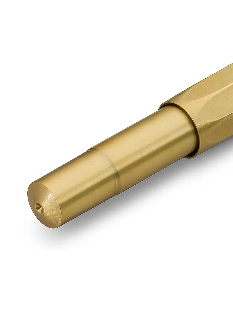 KAWECO | Pluma estilográfica Brass Sport 0,9 mm Medium | Oro