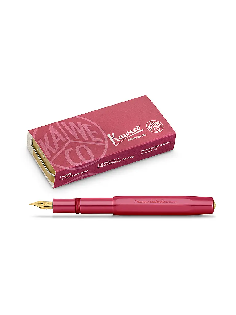 KAWECO | Pluma estilográfica Collection Ruby Medium | 