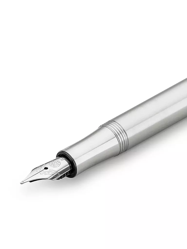 KAWECO | Pluma estilográfica Liliput 0,7 mm Medium Silver | 