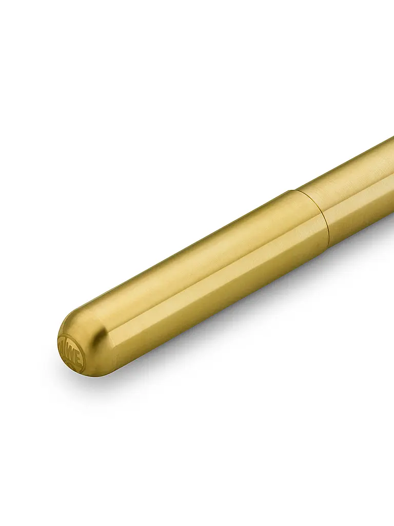 KAWECO | Pluma estilográfica Liliput de latón 0,7 mm Eco | Oro