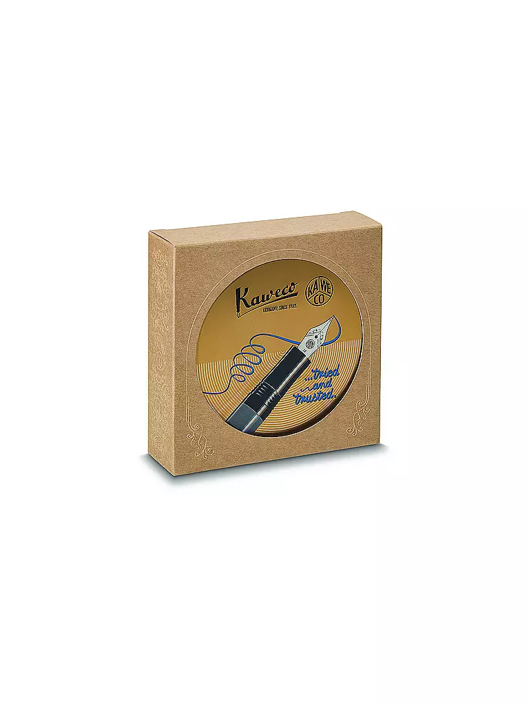 KAWECO | Pluma estilográfica Pioston Sport Al Black/Gold M | 