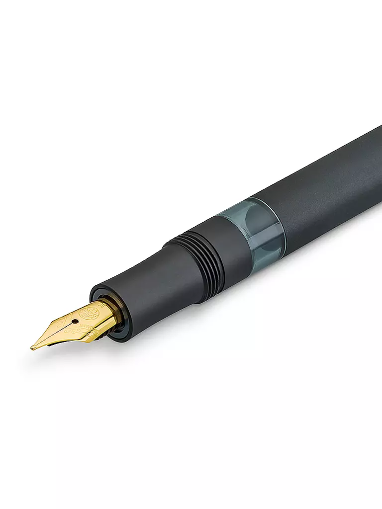 KAWECO | Pluma estilográfica Pioston Sport Al Black/Gold M | 