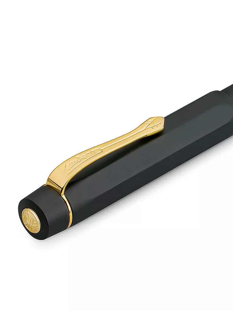 KAWECO | Pluma estilográfica Pioston Sport Al Black/Gold M | 