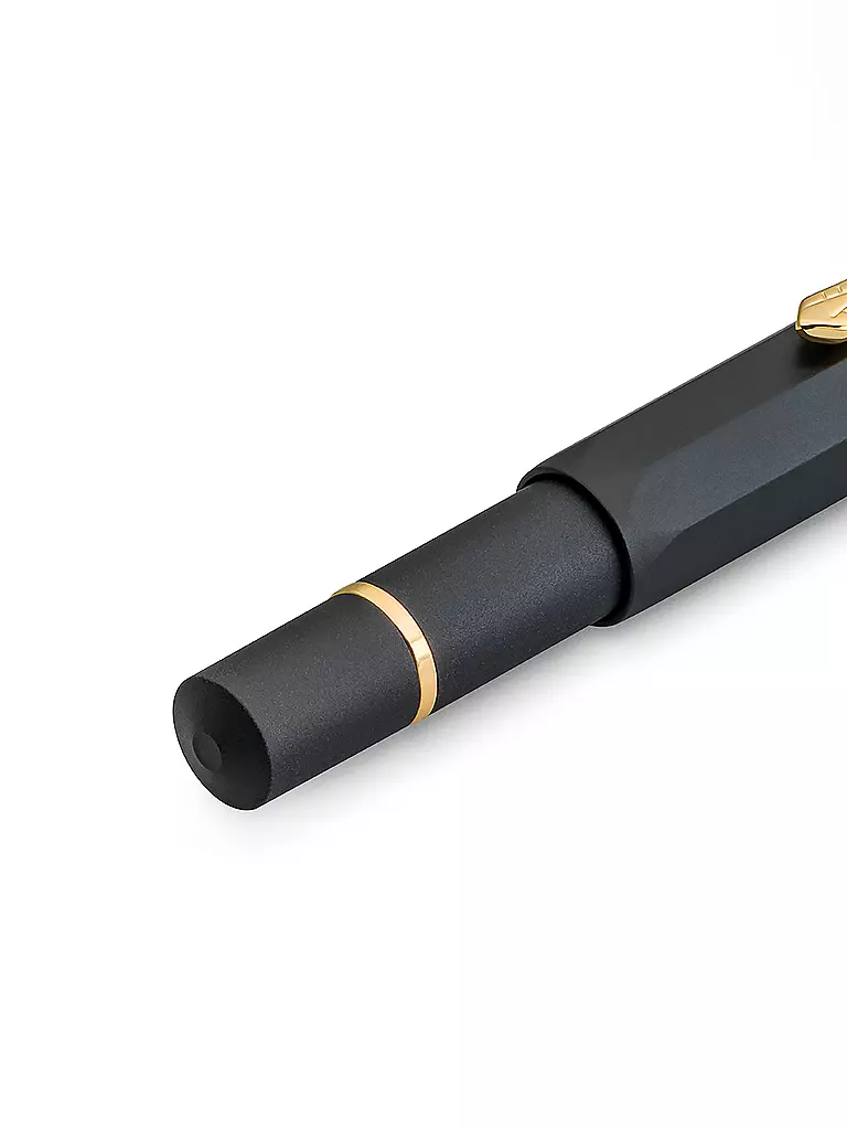 KAWECO | Pluma estilográfica Pioston Sport Al Black/Gold M | 