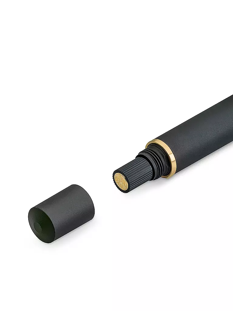 KAWECO | Pluma estilográfica Pioston Sport Al Black/Gold M | 