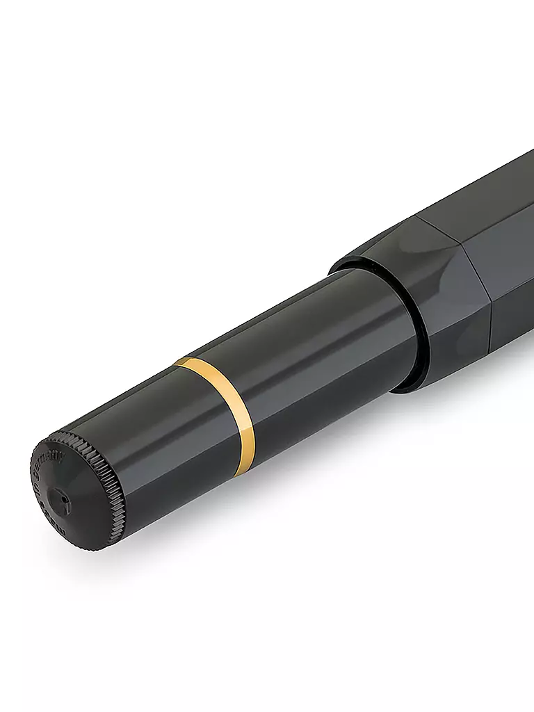 KAWECO | Pluma estilográfica Piston Sport Classic Black/Gold F | 
