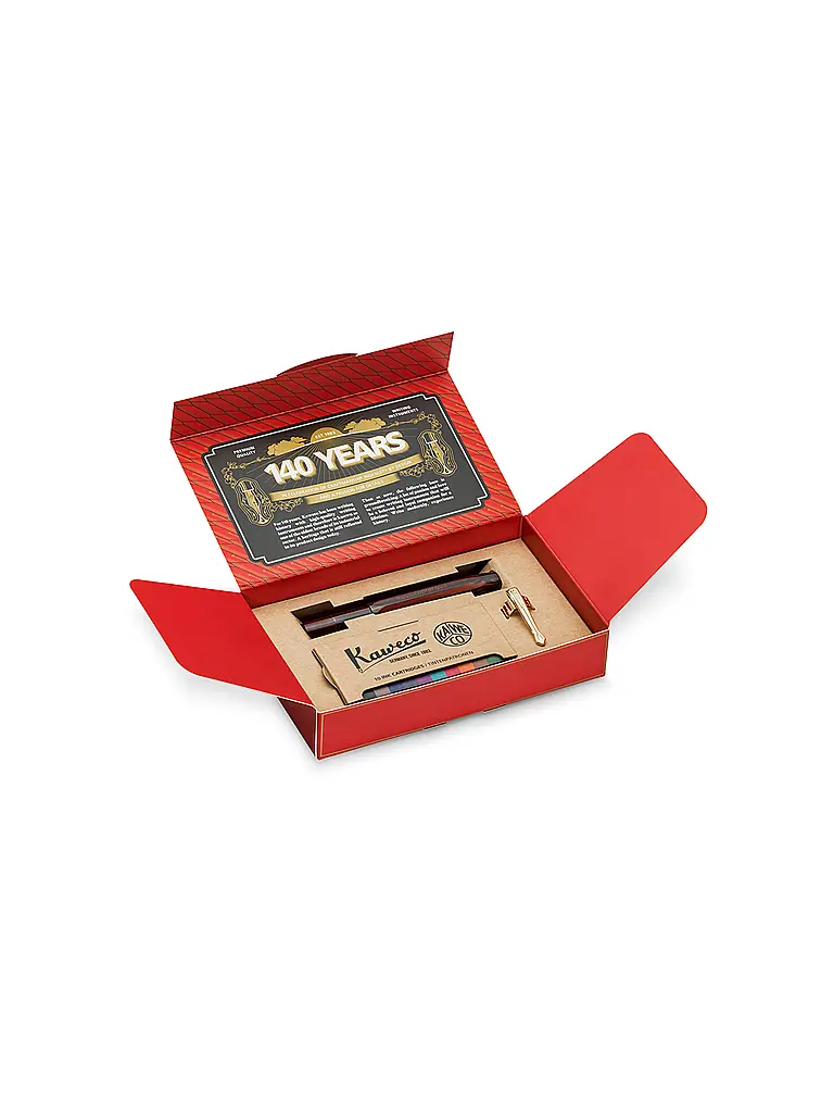 KAWECO | Set de pluma estilográfica EBONIT Set Fino | 