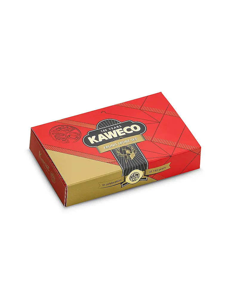 KAWECO | Set de pluma estilográfica EBONIT Set Medium | 