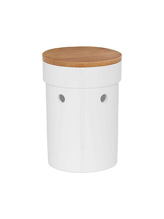 KELA | Tarro de ajos SALENA 12cm Cerámica Blanco