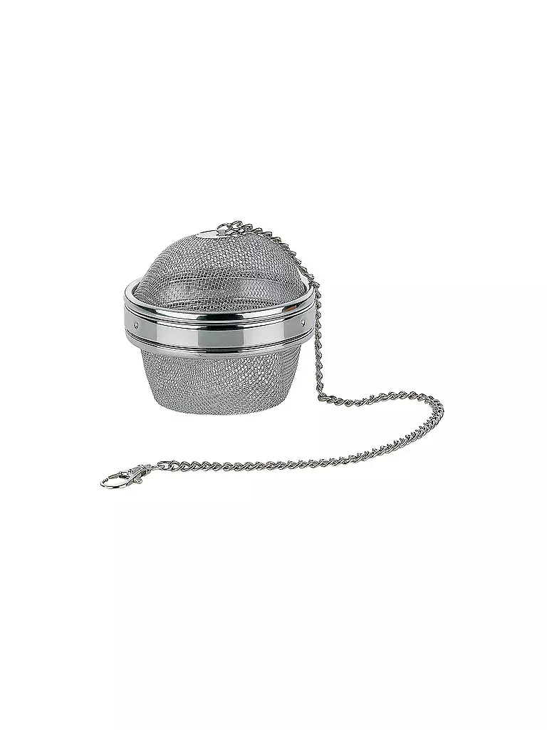 KELA | Bola de té/especias AROM 9cm | Plata