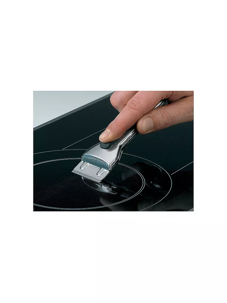 KELA | Limpiador de vitrocerámica VISION 15,5cm | Plata