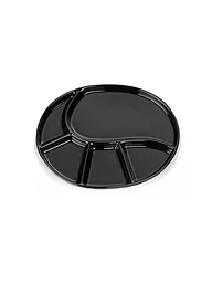 KELA | Plato para fondue Vroni blanco | Negro