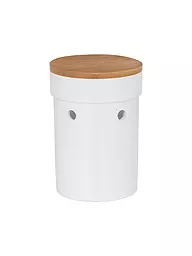 KELA | Tarro de ajos SALENA 12cm Cerámica Blanco | Blanco