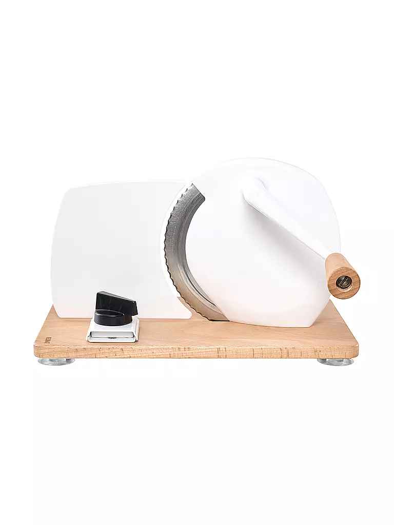 KELOMAT | Cortafiambres manual blanco invierno | Crema