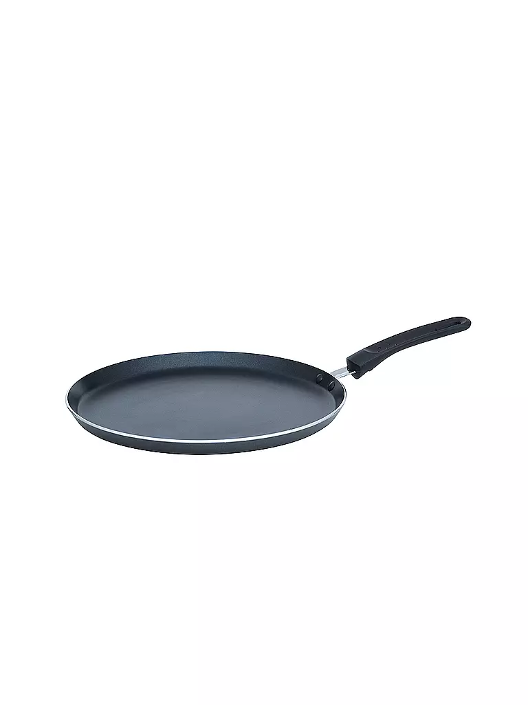 KELOMAT | Crepes-Chef Sartén para crepes de 28 cm antiadherente | Gris
