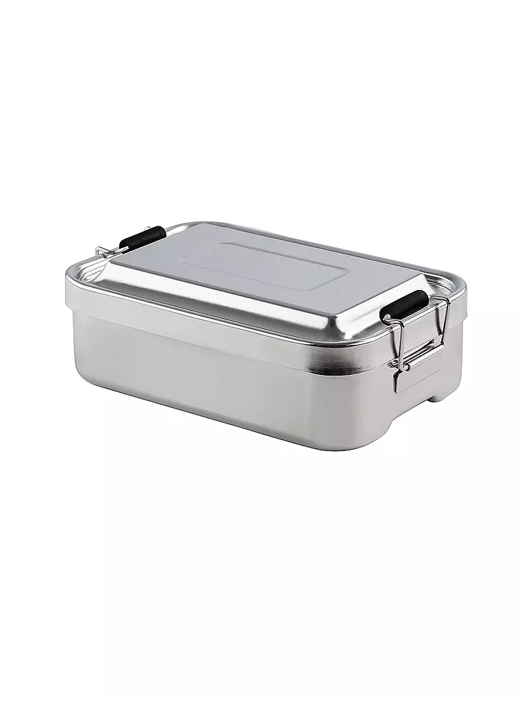 KELOMAT | Fiambrera de acero inoxidable de 18x12 cm | Plata