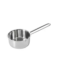 KELOMAT | MINI Cazo con mango 12 cm Acero inoxidable | Plata