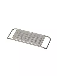 KELOMAT | Rallador de verduras fino de acero inoxidable | Plata