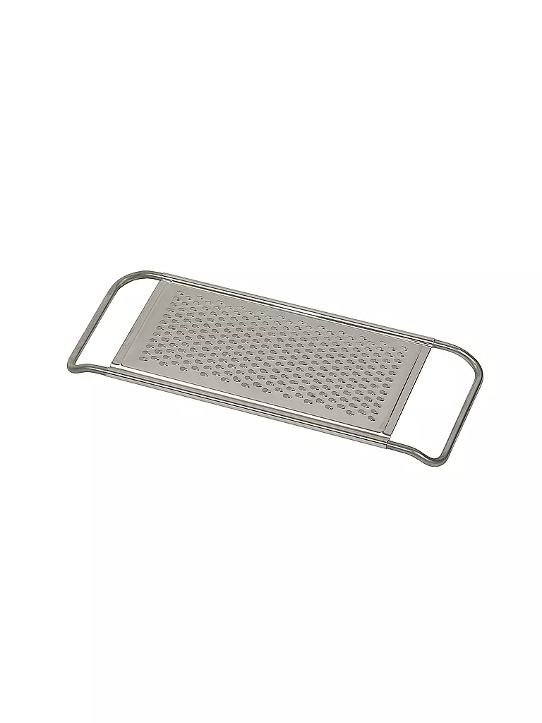 KELOMAT | Rallador de verduras fino de acero inoxidable | Plata