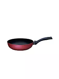 KELOMAT | Sartén de borde alto Diamond Red de 24 cm antiadherente | Rojo