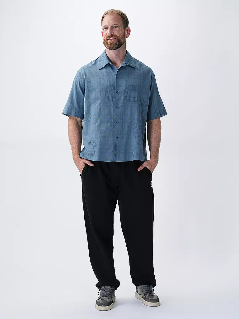 KENZO | Camisa BAMBOO TIGER HAWAIIAN | Azul claro