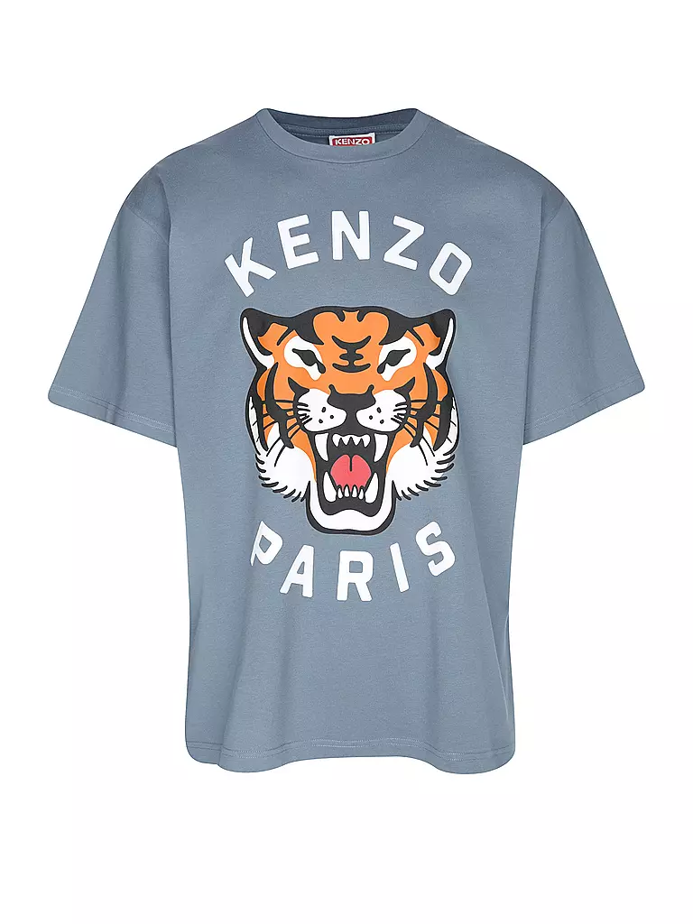 KENZO | Camiseta LUCKY TIGER | Azul claro