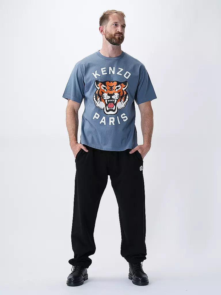 KENZO | Camiseta LUCKY TIGER | Azul claro